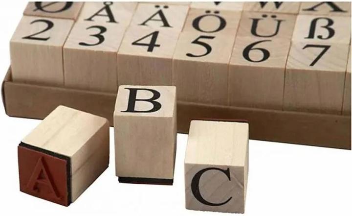 Produktbild Creativ Company Set Buchstaben/Zahlen 45-teilig