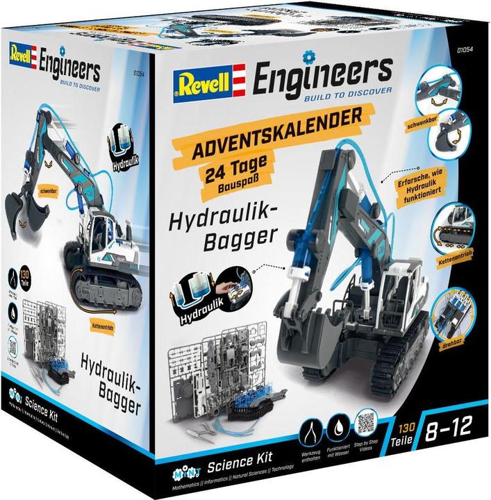 Revell Engineers Excavator, Engineers - Build, Explore, Discover