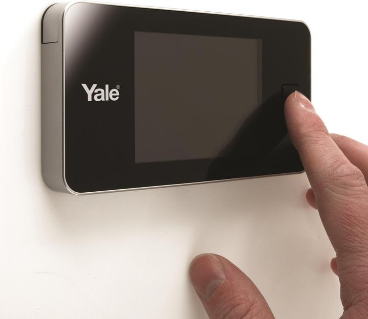Actual product image Yale Door viewer YY45 Standard, silver (Digital)