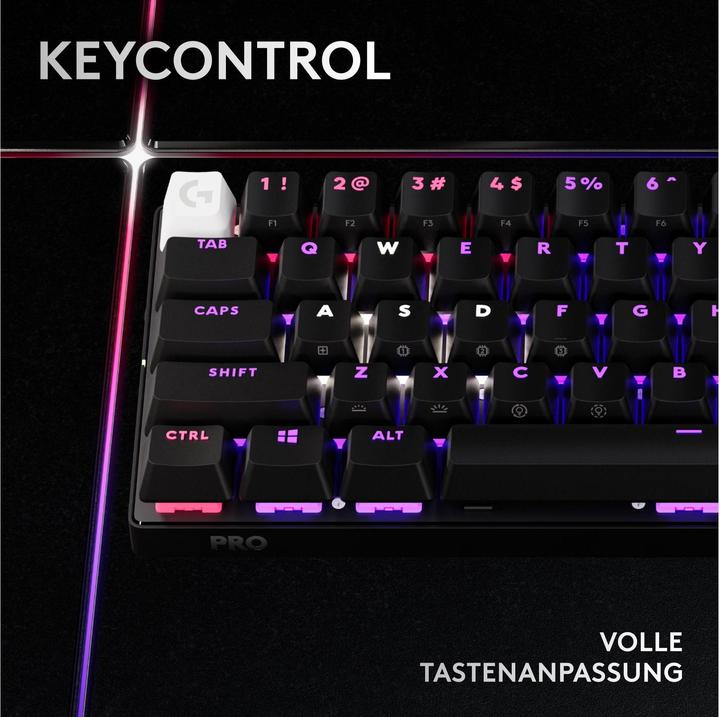 Image du produit Logitech G Pro X 60 (CH, Sans fil, Filaire)