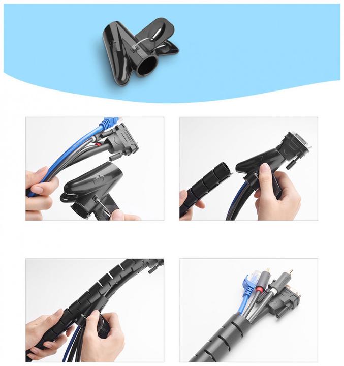 Produktbild Ugreen Flexibler Kabelkanal (Kabelschlauch, 150 cm)