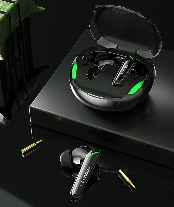 Actual product image Lenovo XT92 TWS earphones (Black) (ANC, 8 h, Wireless)