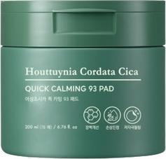 Tony Moly Beruhigende Hauttampons Houttuynia Cordata Cica Quick Calming 93 Pad - 70 Stück (93 x)