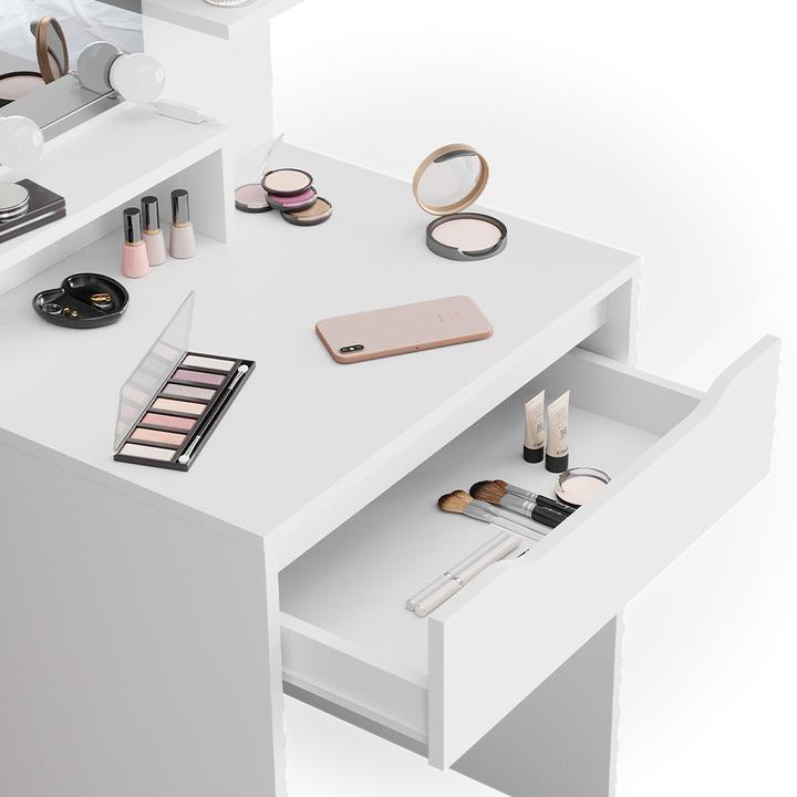 Actual product image Vicco Ruben with mirror (48 x 48 x 143 cm)