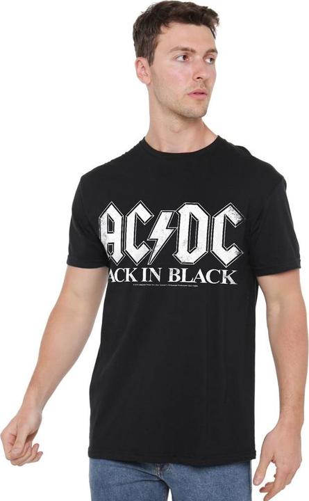 Actual product image AC/DC Mens Back In Black T-Shirt (4XL)