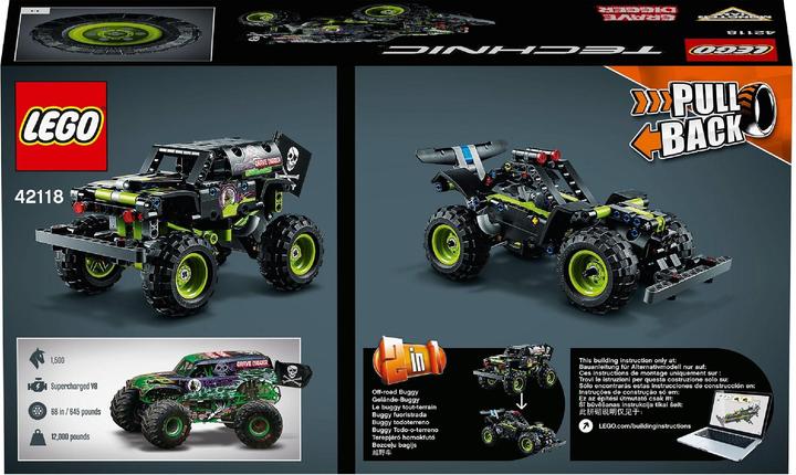 Produktbild LEGO Monster Jam Grave Digger (42118, LEGO Technic)