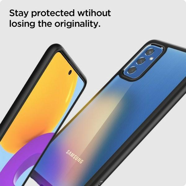 Actual product image Spigen Ultra Hybrid case for Samsung Galaxy M52 5G matte black (Samsung Galaxy M52 5G)
