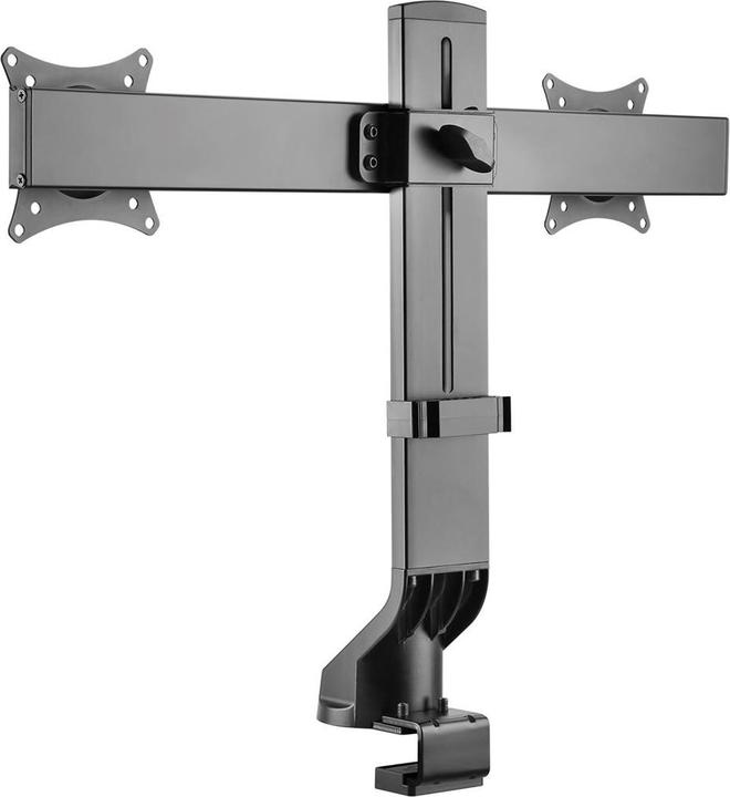 Productafbeelding Maclean MC-854 - VESA schermbevestiging voor 2 schermen, 17-27", zwart, 14 kg (Tabel, 27")