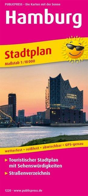 Actual product image Hamburg. City map 1:18 000 18000