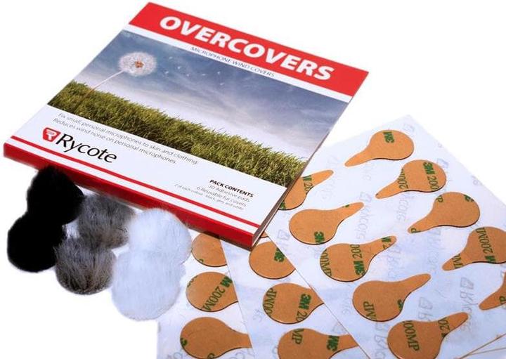 Actual product image Rycote O-COVER WHITE 30X STICKIE / 6X (Skins)