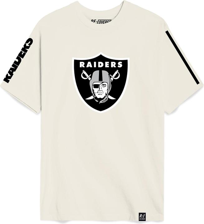 Actual product image Recovered Re:Covered Shirt - NFL Las Vegas Raiders ecru white - XL (XL)