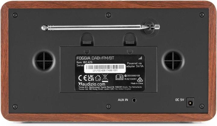 Immagine prodotto Audizio Foggia (FM, DAB, Bluetooth)