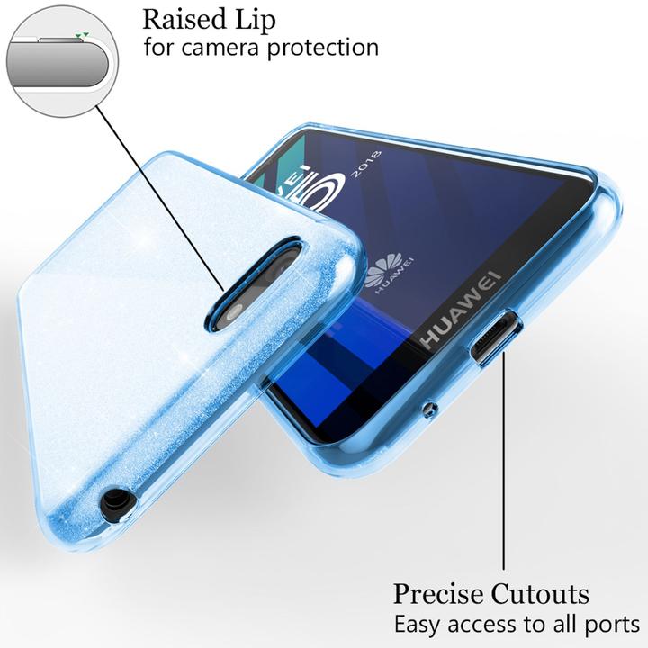 Actual product image Nalia Glitter cover (Huawei Y5 (2018))