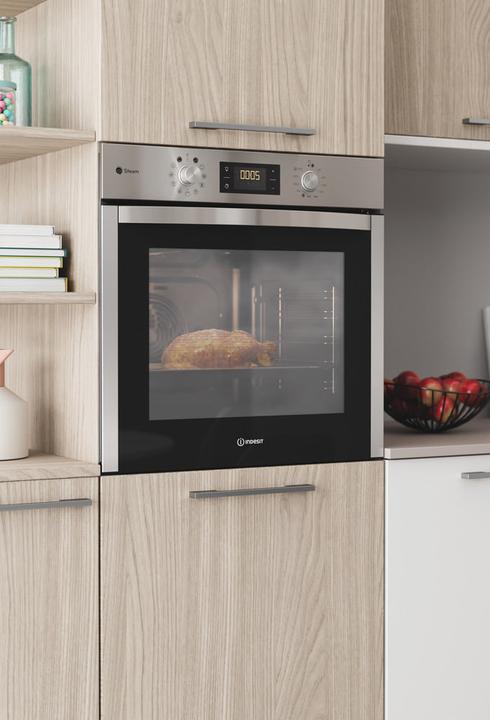 Actual product image Indesit IFWS 5844 JH IX 71 L A+ Stainless steel