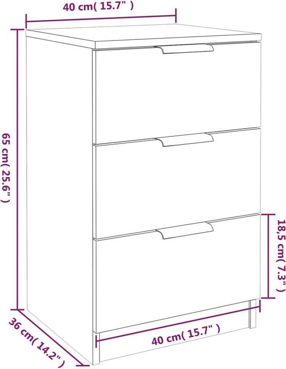 Image du produit VidaXL Job (40 x 36 x 65 cm)