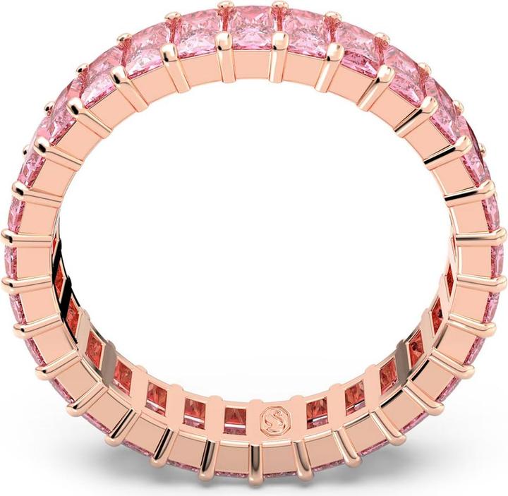 Image du produit Swarovski Matrix Bague Baguette Taille rose Or rose (60)