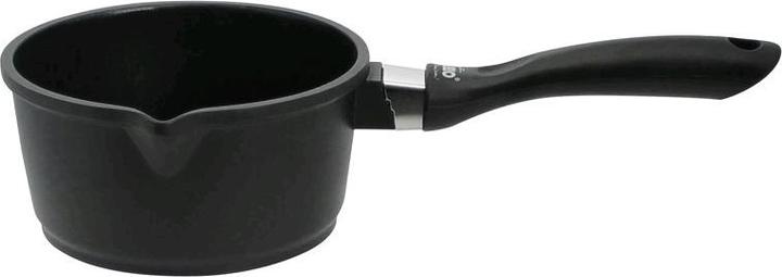 Produktbild ELO Stielkasserolle aluguss pfas frei 'black' indukt 16cm (Stielkasserolle, Aluminium)