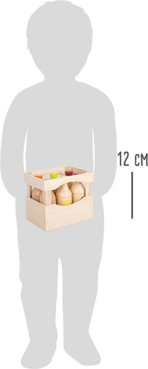 Actual product image small foot Bottle crate fresh
