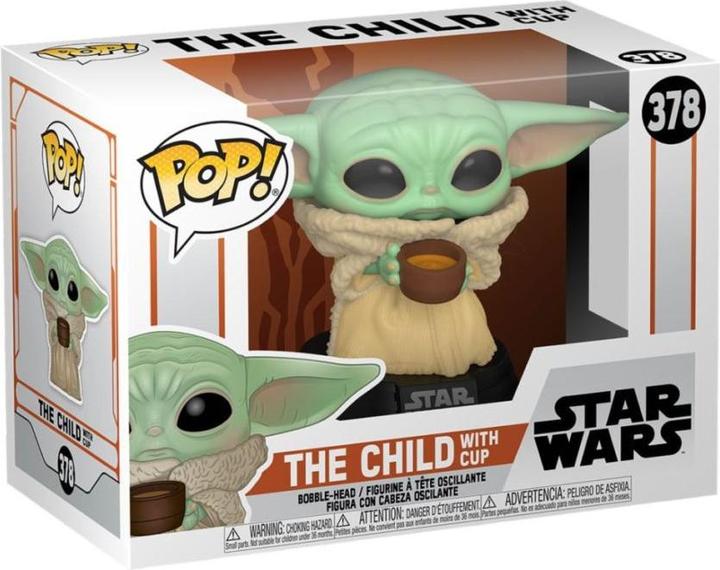 Produktbild Funko POP! - Star Wars - The Mandalorian: The Child with Cup
