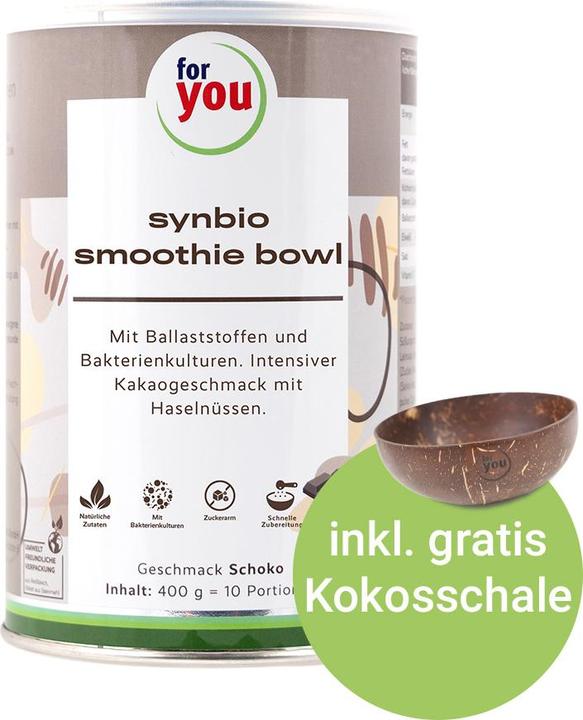 Produktbild For You smoothie bowl schoko (10 Stück, Pulver, 400 g)