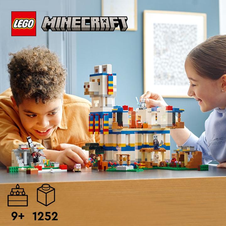 Actual product image LEGO The llama village (21188, LEGO Minecraft)