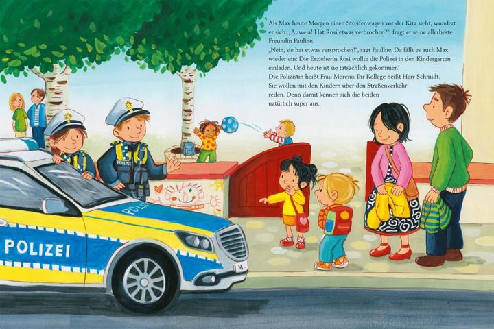 Produktbild Max-Bilderbücher: Max und die Polizei (Deutsch, Christian Tielmann, 2021)
