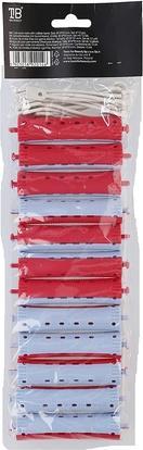 Tools for Beauty T4B LUSSONI Curlers with Rubber Band for Waves and Perm Treatment, Curly and Elastic Hair, Easy to U