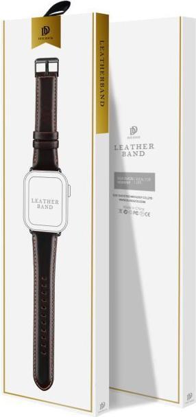 Image du produit Dux Ducis Business Series Bracelet de remplacement en cuir véritable (44 mm, 45 mm, 42 mm, Cuir véritable, Apple Watch Series 7, Apple Watch Series 8, Apple Watch Series 9, Apple Watch SE, Apple Watch Series 1, Apple Watch Series 2, Apple Watch Series 3, Apple Watch Series 4, Apple Watch Series 5, Apple Watch Series 6)