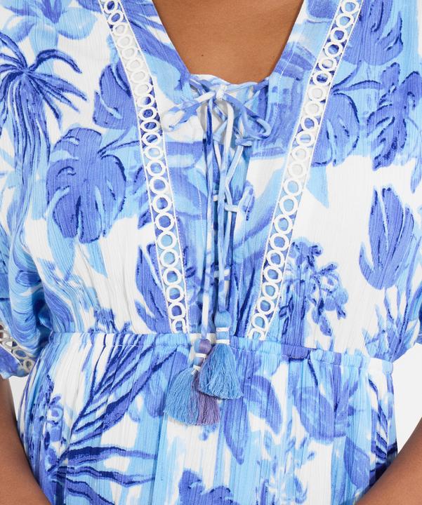 Produktbild Joe Browns Tropical Print Kimono Sleeve Boho Tassel Maxi Dress (16)