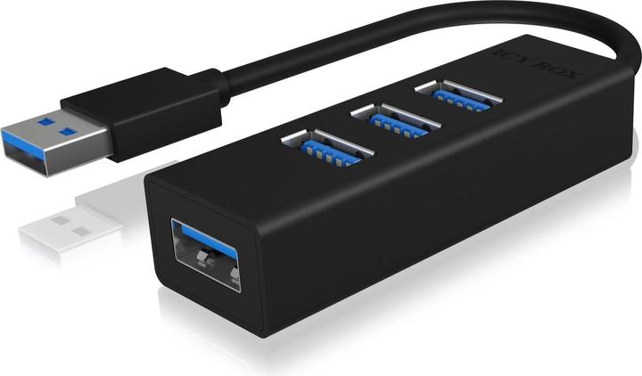 Produktbild Icy Box ICYBOX IB-HUB1419-U3 4x Port USB 3.0 Hub (USB-C, 4 Ports)