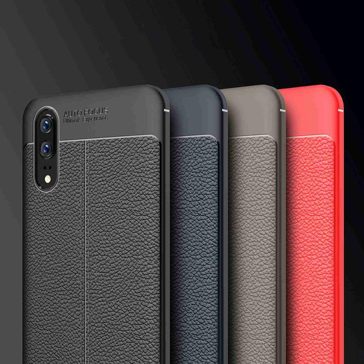 Produktbild Cadorabo TPU Cover Kunstleder Struktur (Cubot P20)