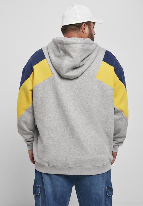 Image du produit Urban Classics Oversize 3-Tone Hoody (M)