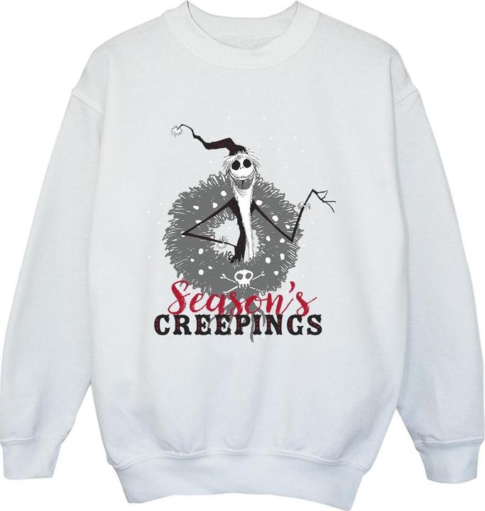 Immagine prodotto Disney The Nightmare Before Christmas Seasons Creepings Wreath Felpa Ragazzi (152, 158)