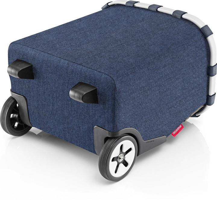 Actual product image reisenthel Shopping Trolley Carrycruiser Herringbone Dark Blue