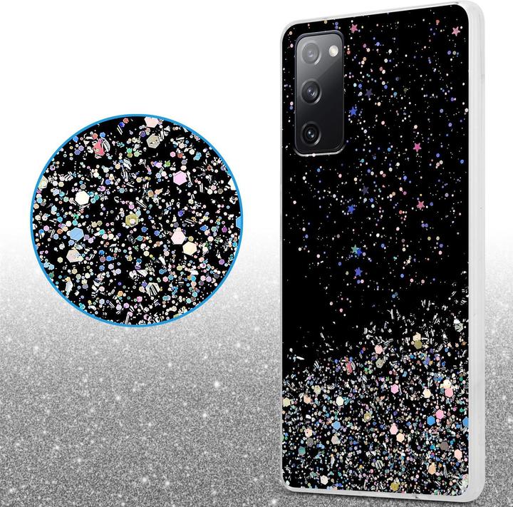 Actual product image Cadorabo TPU cover sparkling glitter (Samsung Galaxy S20 FE)
