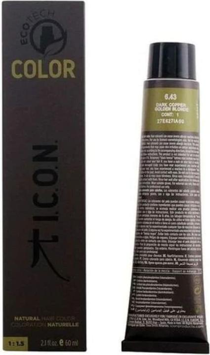 Produktbild I.C.O.N. ECOTECH COLOR #6.43 dark copper golden blonde 60 ml (6.43)