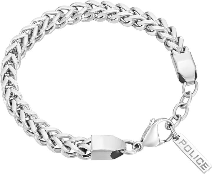 Image du produit Police Bracelet Pinched (21 cm, Acier inoxydable)