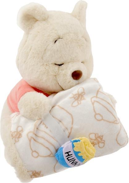 Produktbild Disney Winnie the Pooh Decke mit Honigtopf-Muster und Plüschtier - Decke (19 cm)