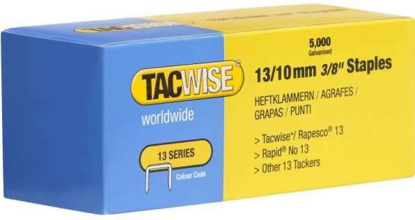 Actual product image Tacwise Staples 13/10 mm, galvanised, fine (1 x)