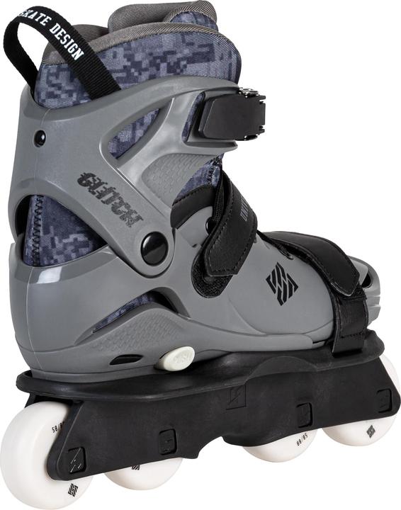 Powerslide Rollschuhe Glitch adj. GrauSchwarz 35-38 (35)