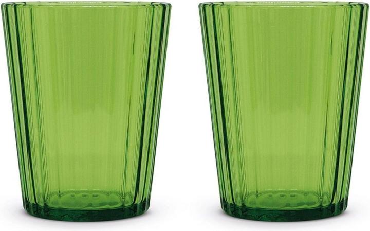 Immagine prodotto Easy Life Set di 2 bicchieri in acrilico da 350 ml, verde (0.35 l)