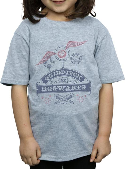 Produktbild Quidditch At Hogwarts TShirt Mädchen (152, 158)