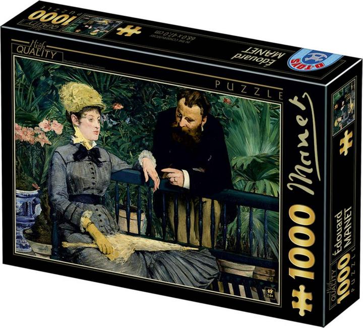 Image du produit D-Toys Puzzle 1000 Manet, Conversation (1000 pièces)