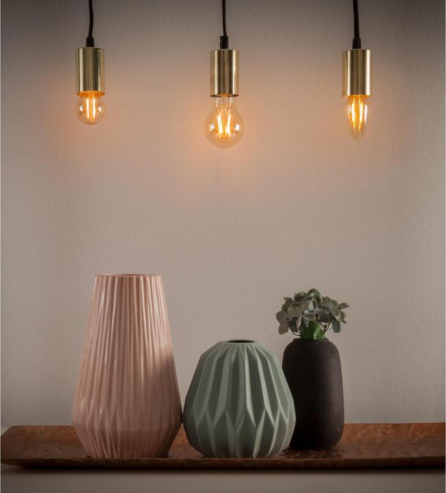 Image du produit Müller Licht Bougie LED rétro-or (E14, 2.20 W, 150 lm, 1 x, G)