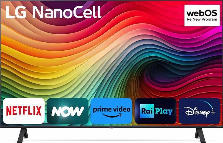 Image du produit LG 43NANO82T6B (43", NANO82, Nano-Cell, 4K, 2024)
