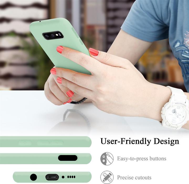 Image du produit Cadorabo TPU Liquid Silicone Case Cover (Samsung Galaxy S10e)