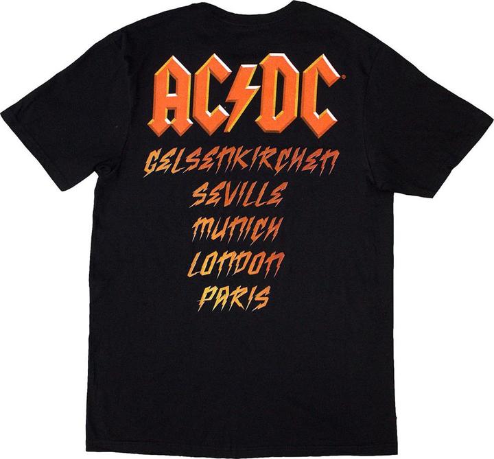 Immagine prodotto AC/DC High Voltage Dive Bar Maglietta Stampa posteriore Adulto Unisex (3XL)