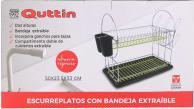 Immagine prodotto Quttin scolapiatti con vassoio 50x235x33 confortime