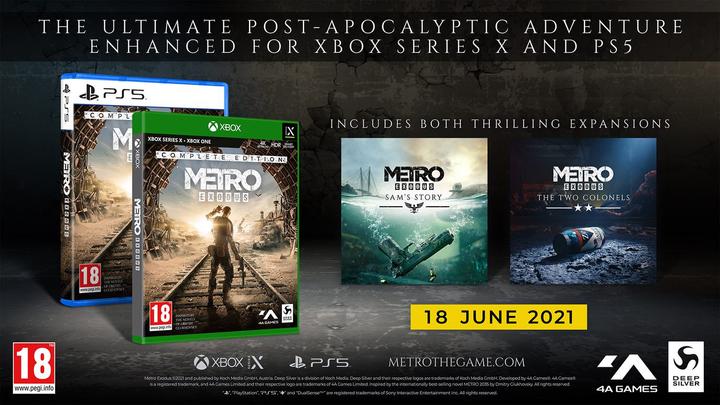 Actual product image Deep Silver Metro Exodus - Complete Edition Full Multilingual PlayStation 5 (PS5, DE)