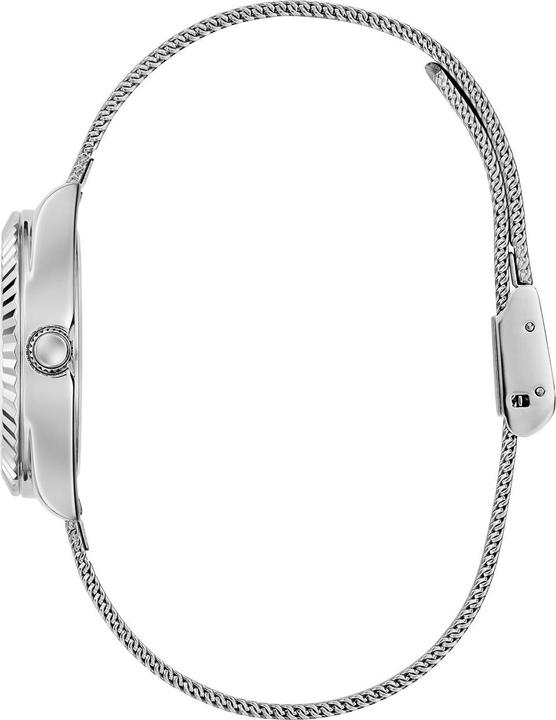 Produktbild Guess - Ladies Silver Tone Analog Watch with diamond GW0842L1